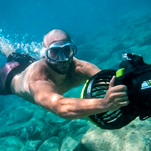 Maui Beach Snorkeling Adventure with Underwater Sea Scooter from Kapalua Bay