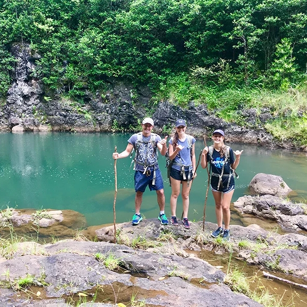 Tropical Valley & Mountain Pool Swim