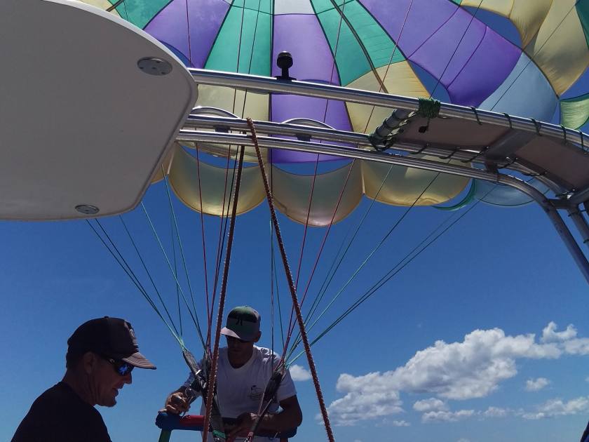 Parasailing in Waikiki