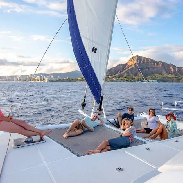 Private Honolulu Sunset Cruise - Pau Hana Yacht Charters