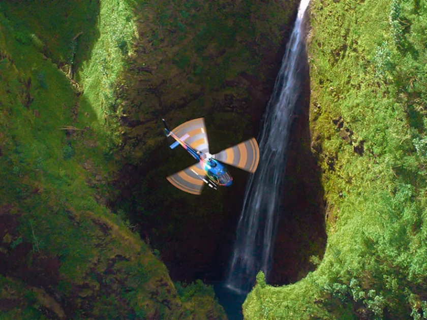 Rainbow Helicopter