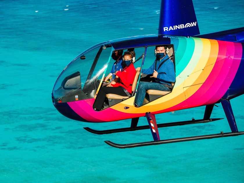 Rainbow Helicopter