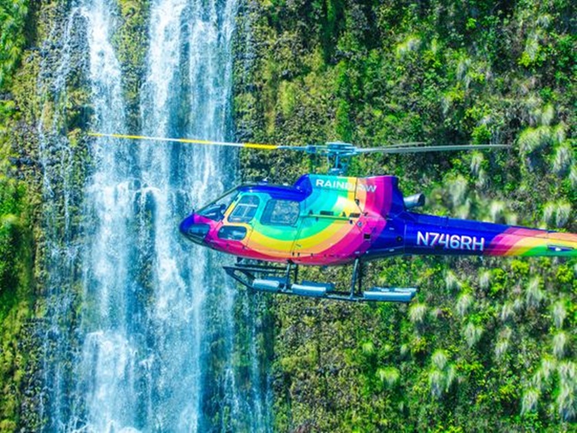 Rainbow Helicopter