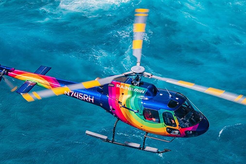 Rainbow Helicopter