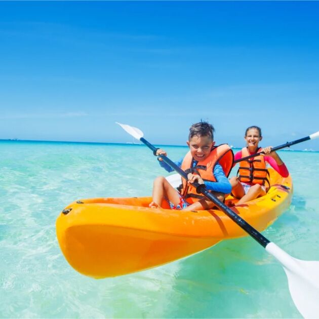 Ocean Kayak, Snorkel & Rainforest Hike with Waterfall Swim Eco-Adventure