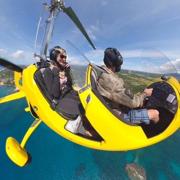 Hawaii Private Gyroplane Flight North Shore Oahu - Skyland Air