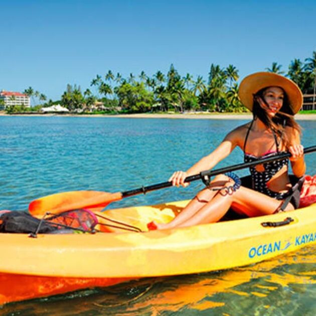 West Maui Snorkel & Kayak Paddle with Seasonal Whale Watching