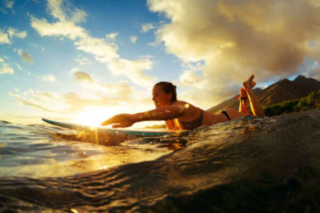 Surfing Hawaii Featured Photo