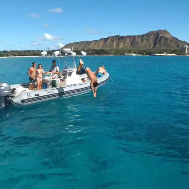 Private Waikiki Snorkel Tour - Zodiac Speed Boat Ride Experience