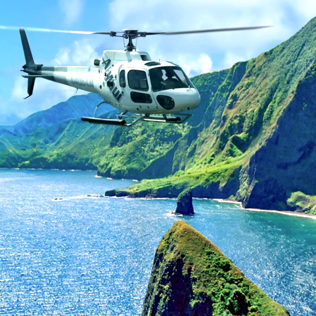 West Maui & Molokai Helicopter Tour with Doors-off & Oceanfront Landing Upgrades