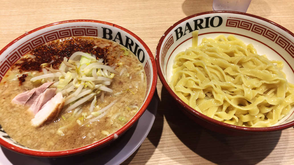 Tsukemen at BARIO in Waikiki Yokocho