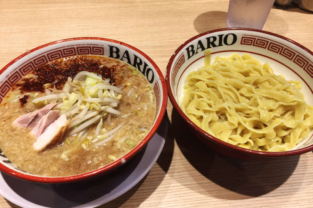 Tsukemen at BARIO in Waikiki Yokocho