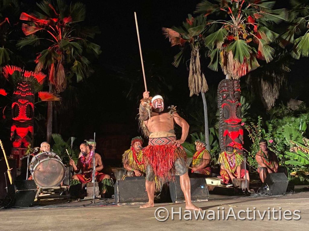 Performer at Chief's Luau