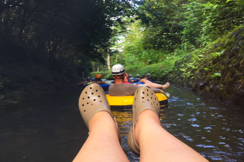 Mountain Tubing in Kauai