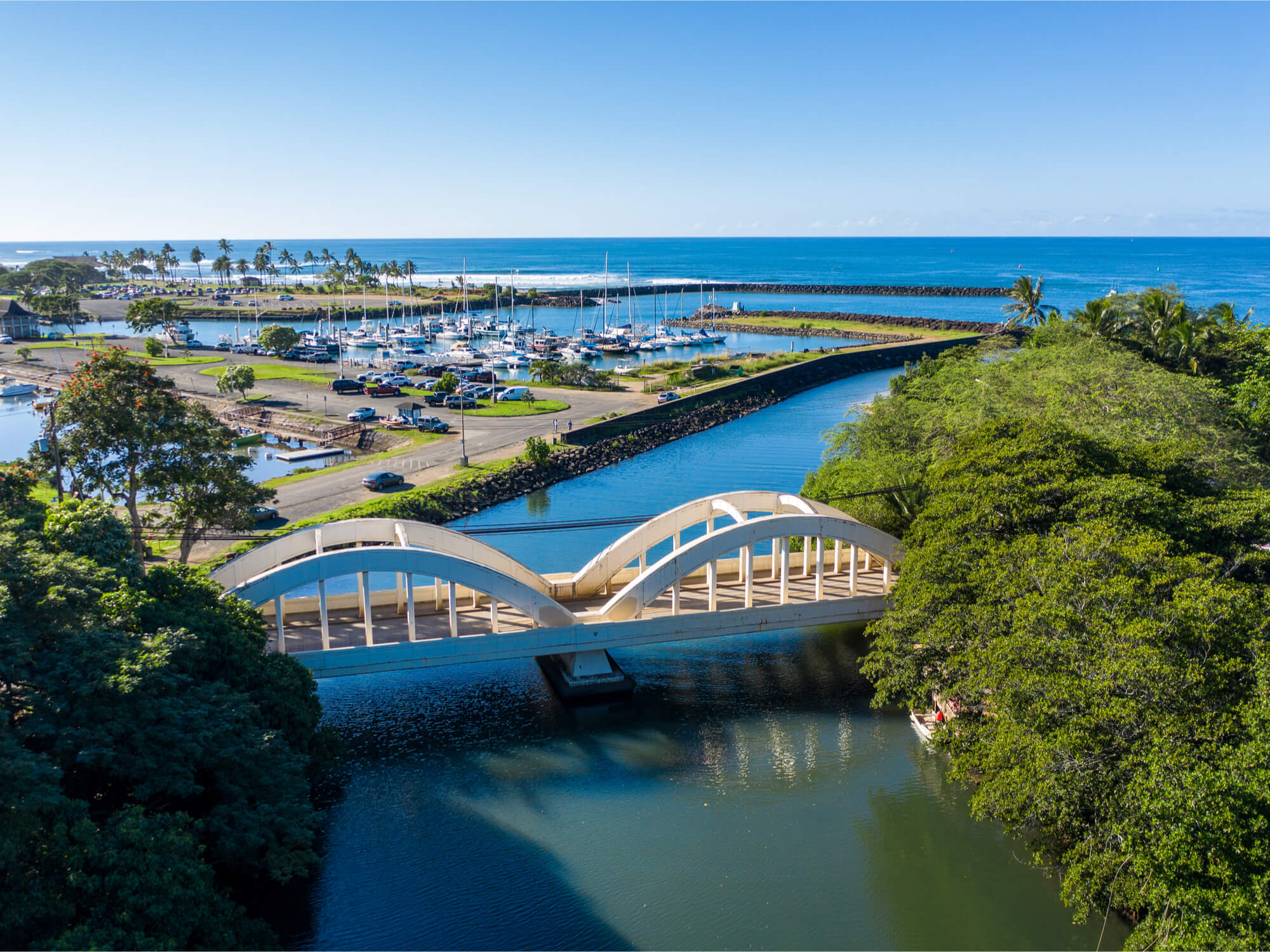 Bridge to Haleiwa Town