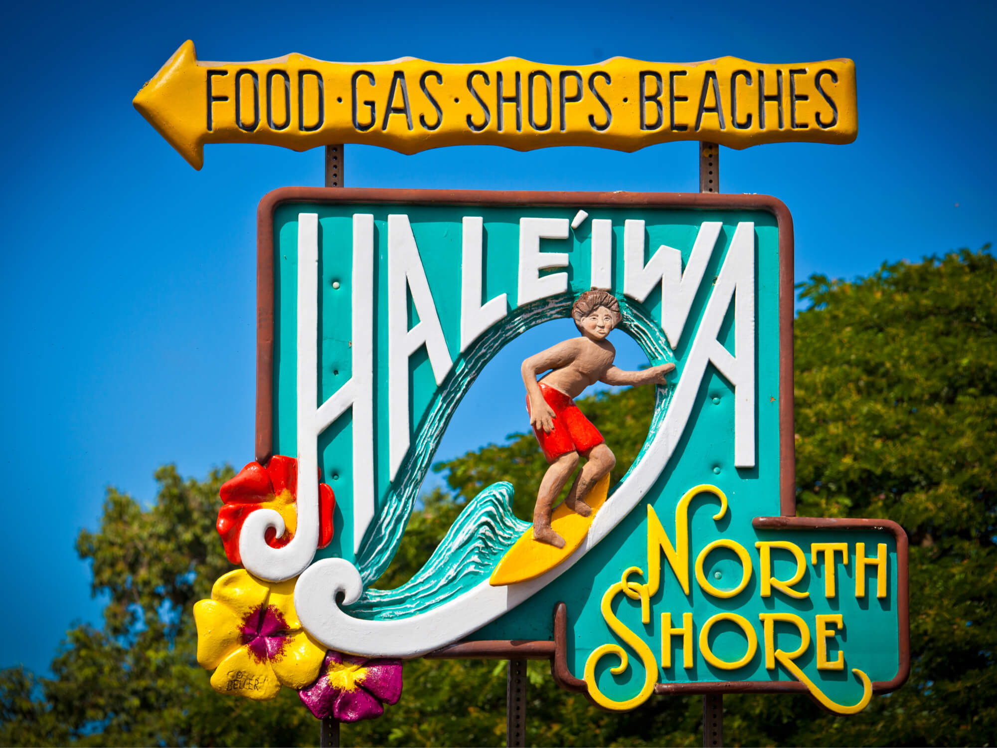 Haleiwa Town Sign