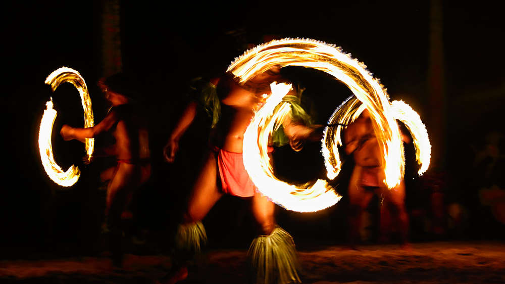 The dancers of Chief's Luau