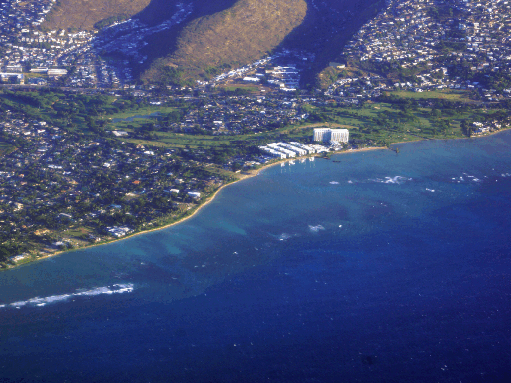 Aerial View of Kahala