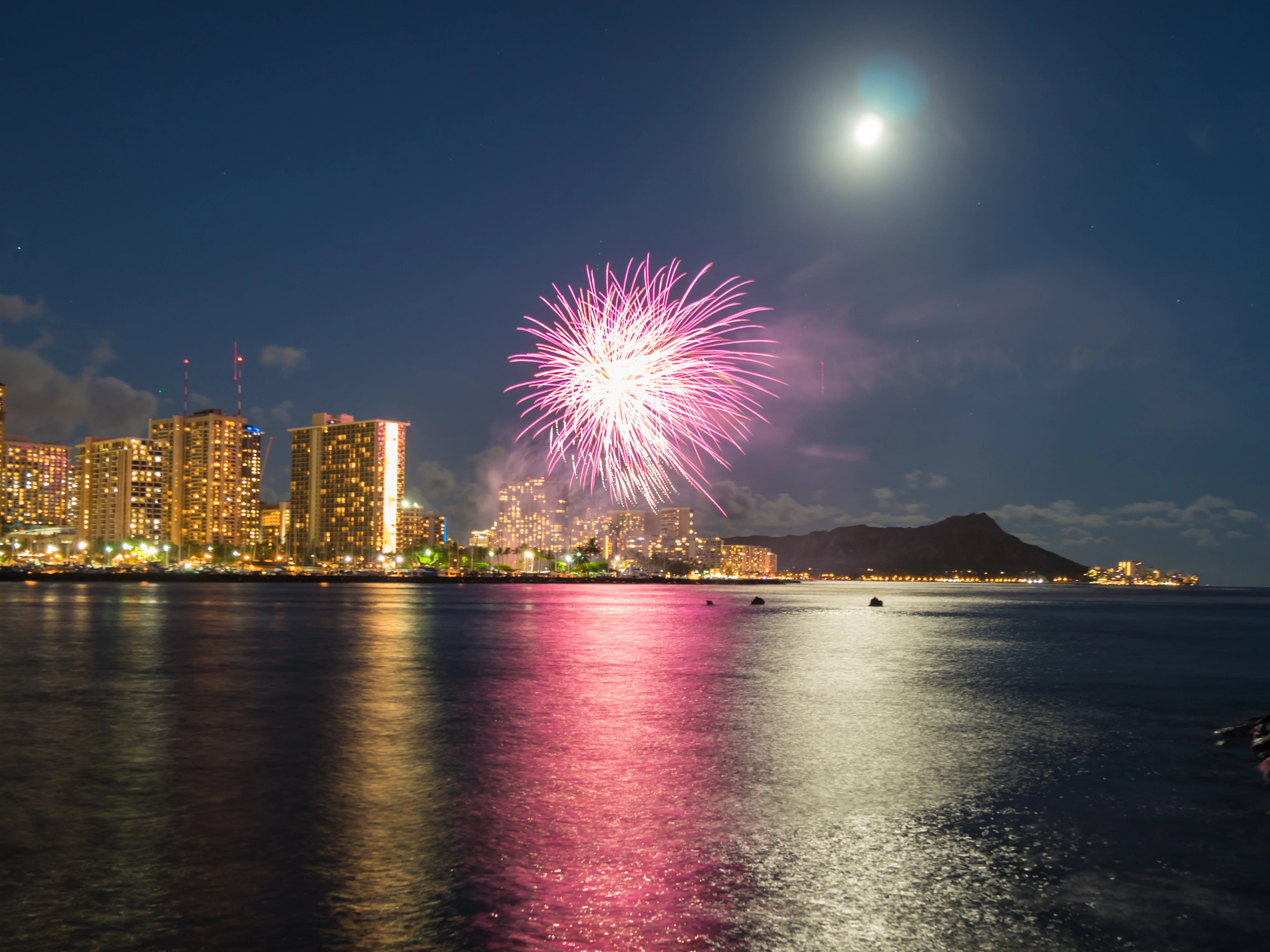 Spirit of Aloha – Waikiki Sunset Dinner & Fireworks Sail with Cocktails