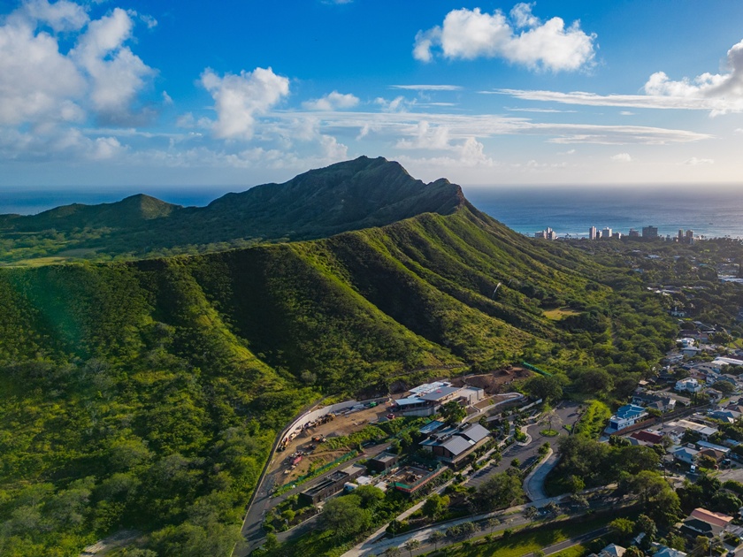 Diamond,Head,In,Honolulu,,Hawaii