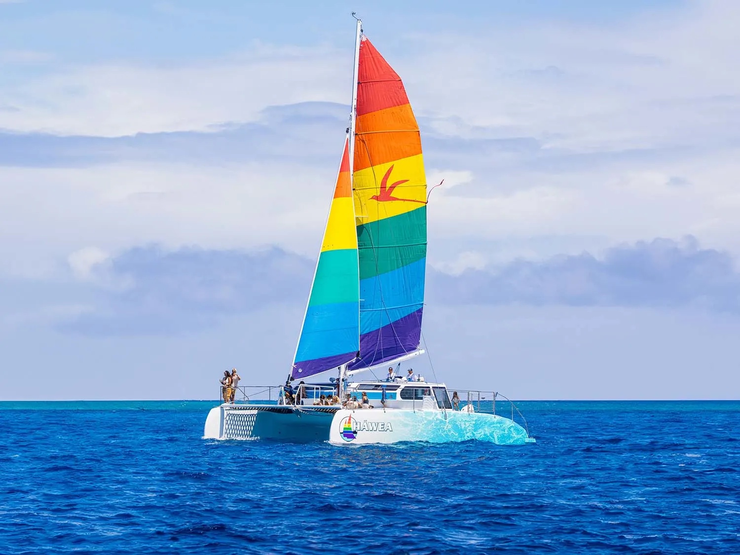 Hawea Rainbow Catamaran – Sunset & Bar Cruise